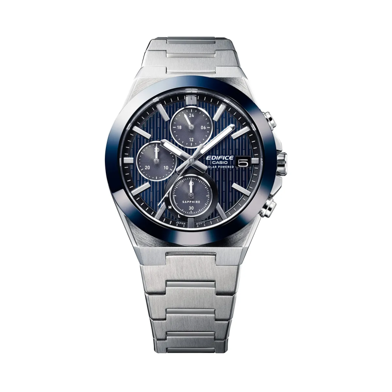 Orologio CASIO EDIFICE Mod. SOLAR POWERED CHRONOGRAPH - BLUE Uomo
