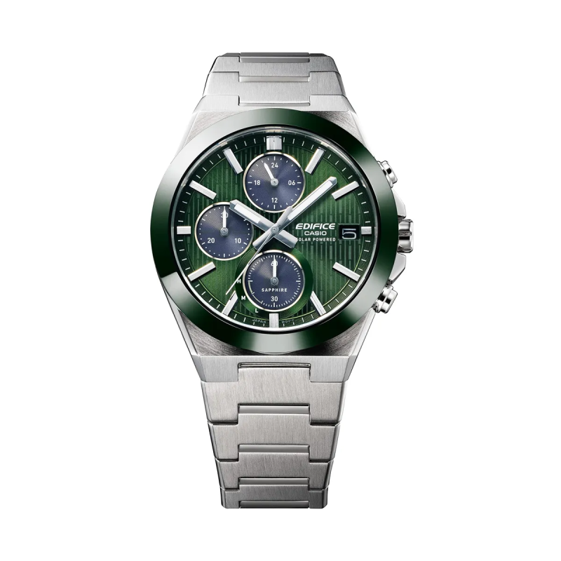 Orologio CASIO EDIFICE Mod. SOLAR POWERED CHRONOGRAPH - GREEN Uomo