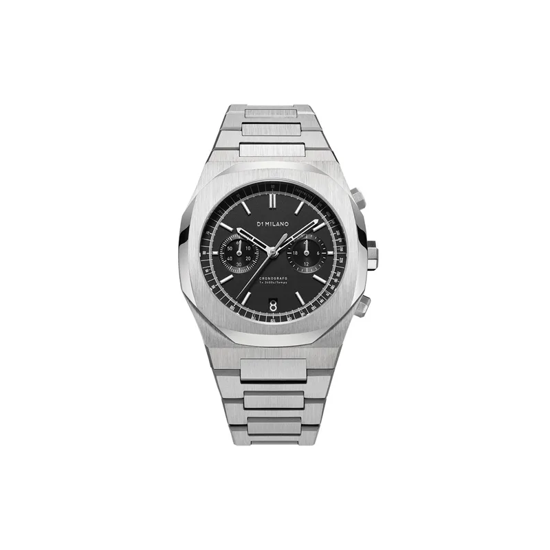 Orologio D1 MILANO Mod. CHRONOGRAPH NEW BLACK - RE-STYLE EDITION Uomo