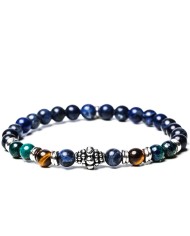 Bracciale Stone Music sodalite e componenti in argento