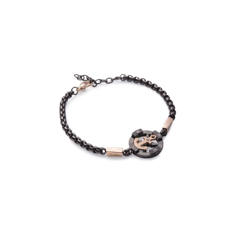 Bracciale rosa dei venti Black