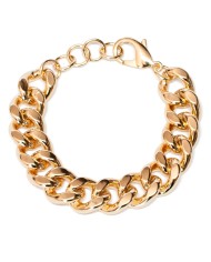 Bracciale Catena Groumette Piatta Grande