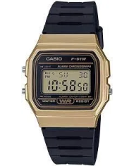 Orologio CASIO VINTAGE F-91 BIO RESIN STRAP - GOLD Uomo