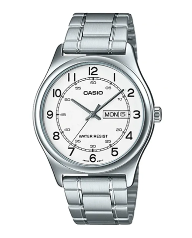 Orologio CASIO COLLECTION DAY DATE - WHITE Uomo