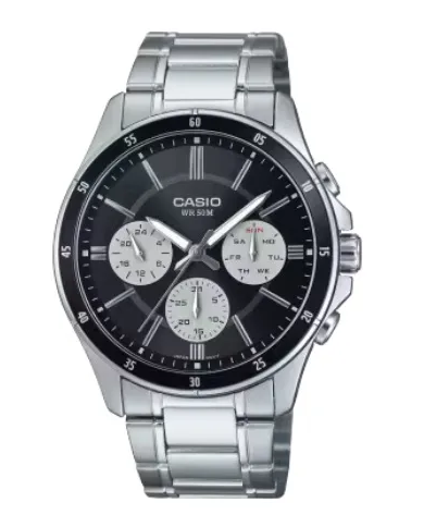 Orologio CASIO COLLECTION MULTIFUNCTION CALENDAR - BLACK & WHITE PANDA Uomo