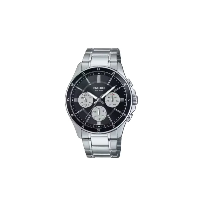 Orologio CASIO COLLECTION MULTIFUNCTION CALENDAR - BLACK & WHITE PANDA Uomo