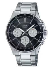 Orologio CASIO COLLECTION MULTIFUNCTION CALENDAR - BLACK & WHITE PA...