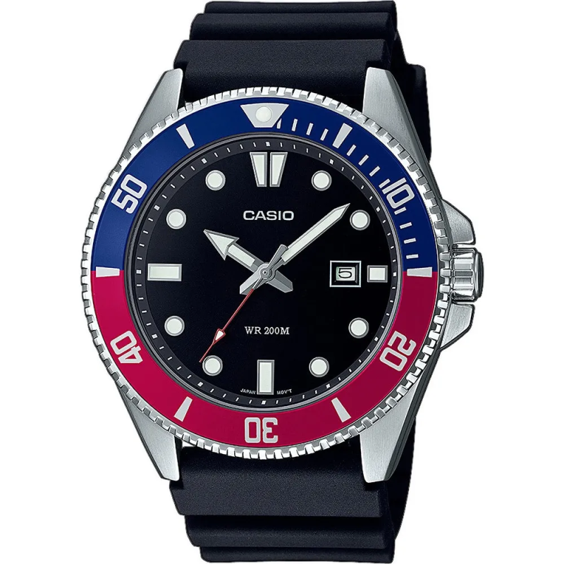 Orologio CASIO SPORT DIVER DATE 200M - BLACK Uomo