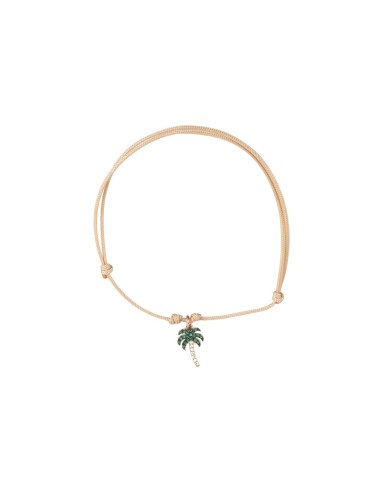 Bracciale Feel Rainbow Argento Cordino Palma