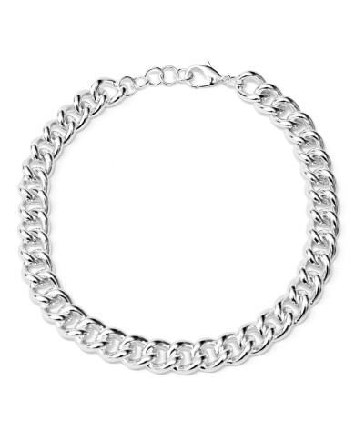 Collana Catena Groumette Tonda Maglia Media