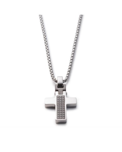Collana uomo con croce
