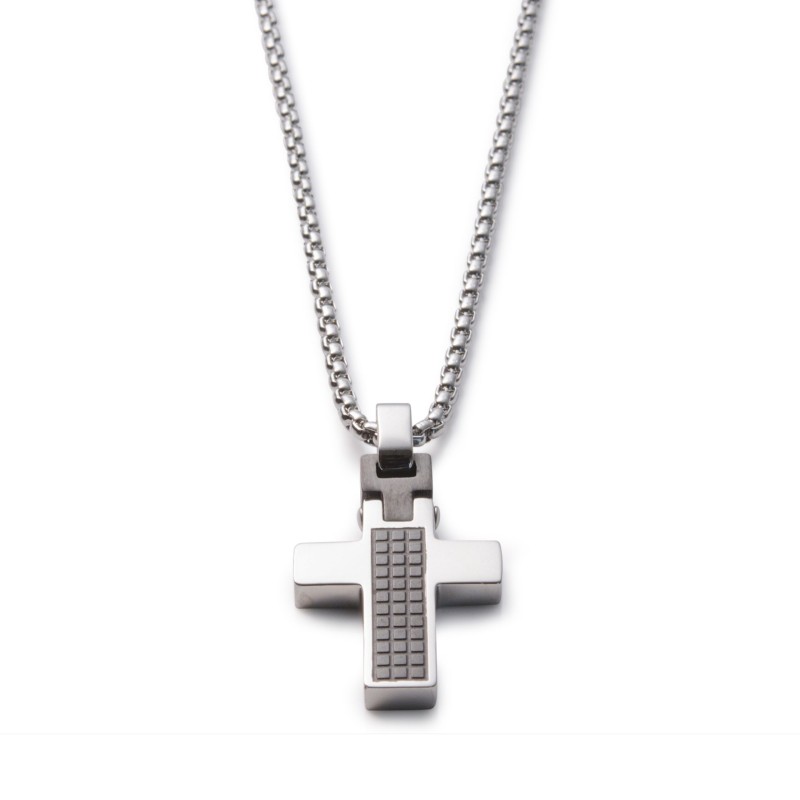 Collana uomo con croce