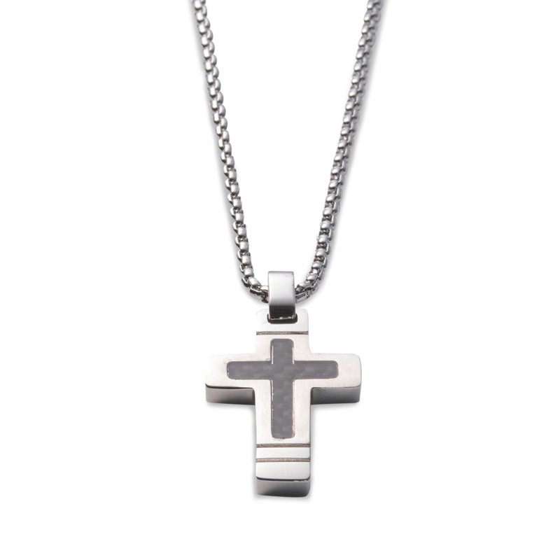 Collana uomo con croce