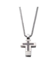 Collana uomo con croce