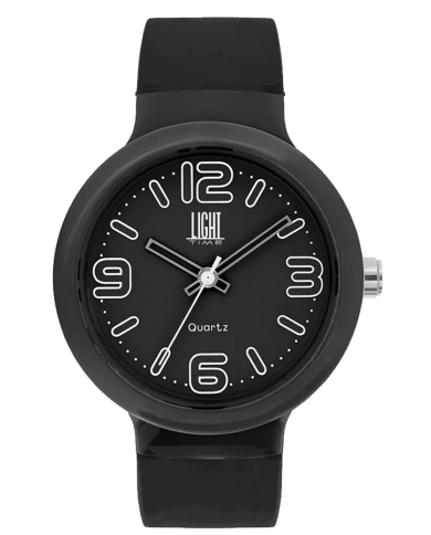 Orologio LIGHT TIME EUROPE - Black Unisex
