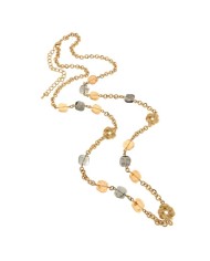 Collana in Metallo con cristalli colorati ispirati al vetro di Murano