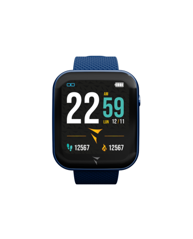 Smartwatch Talk Cassa blu Cinturino Silicone Blu