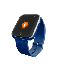 Smartwatch Talk Cassa blu Cinturino Silicone Blu