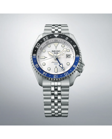 Orologio SEIKO 5 SPORTS AUTOMATIC GMT - WHITE Uomo