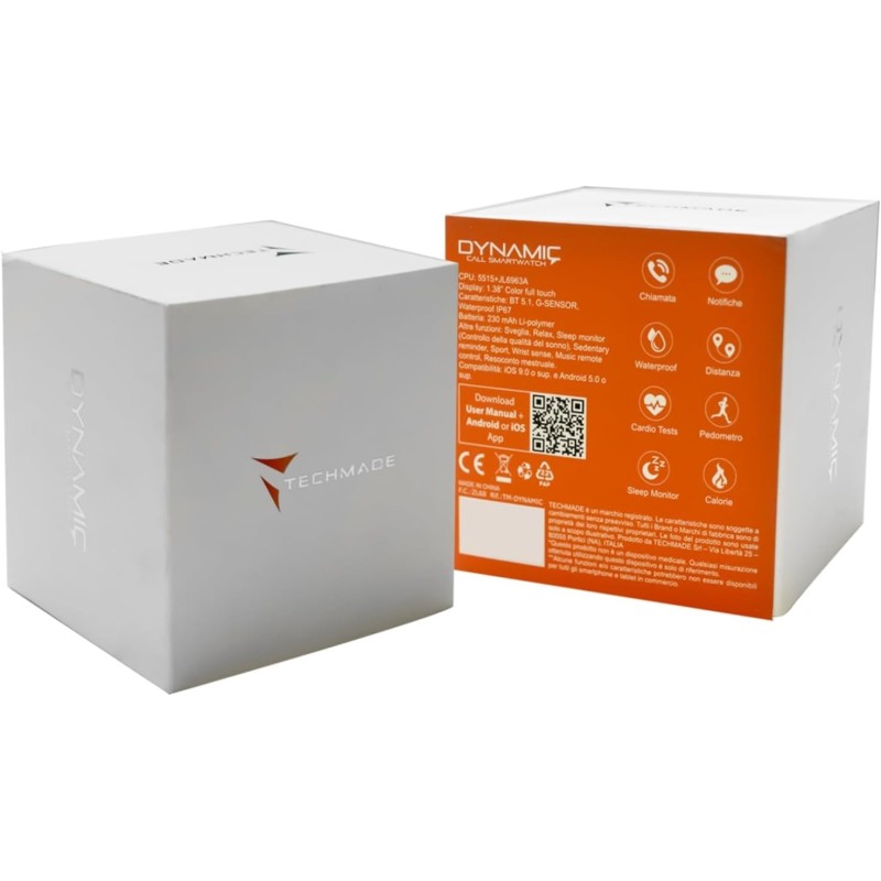 Smartwatch Dynamic Colore Gold