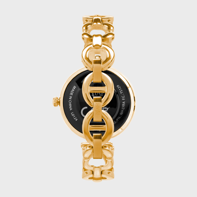 Smartwatch Lyra &#8211; Collezione Niah &#8211; Maglia Classica Metallica Gold