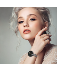 Smartwatch Lyra - Collezione Niah - Maglia Classica Metallica Silver