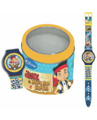 Orologio WALT DISNEY KID WATCH JAKE THE PIRATE - Tin box Bambino