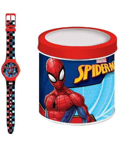 Orologio MARVEL KID WATCH SPIDERMAN - Tin Watch Bambino