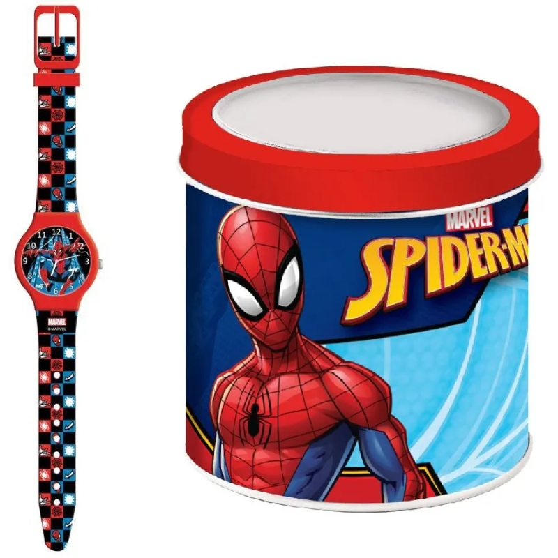 Orologio MARVEL KID WATCH SPIDERMAN - Tin Watch Bambino