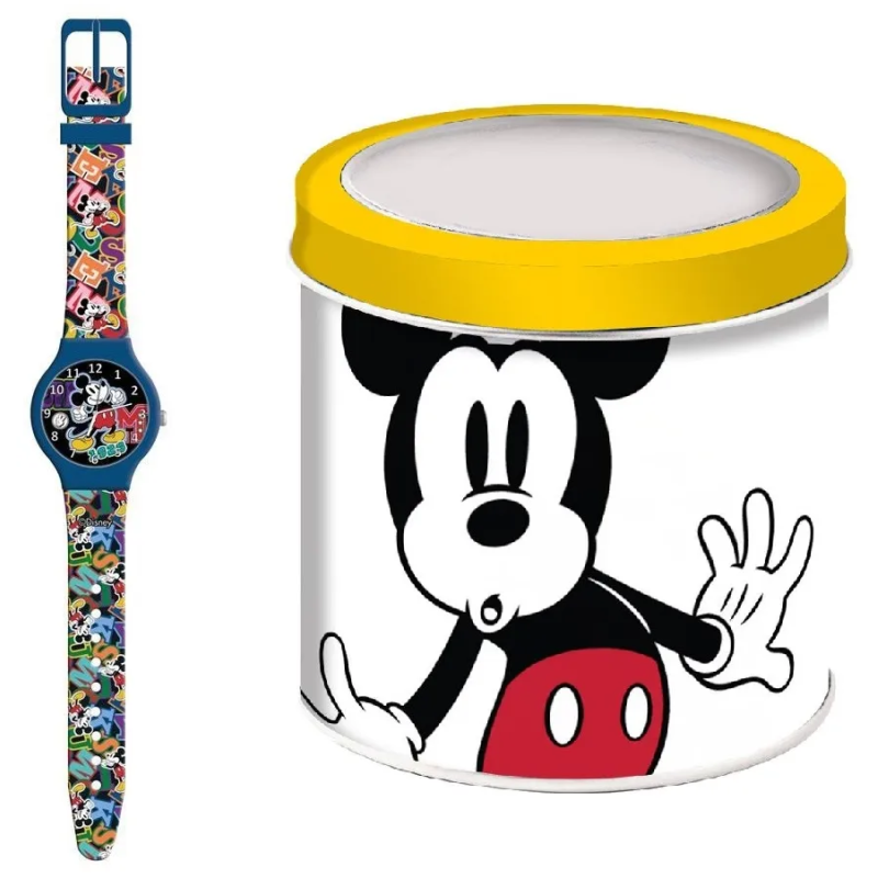Orologio DISNEY KID WATCH MICKEY MOUSE  - Tin Box Bambino