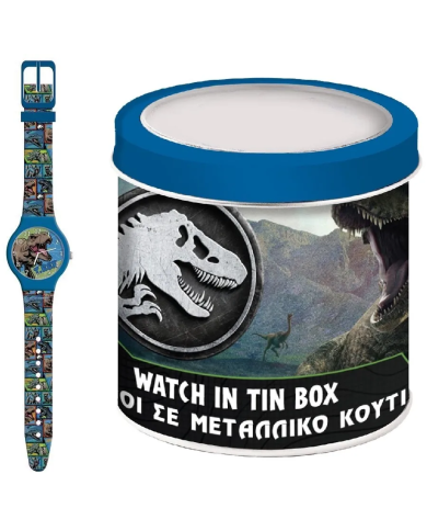 Orologio KID WATCH JURASSIC PARK - Tin Box Bambino
