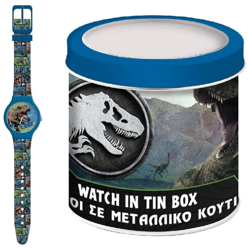 Orologio KID WATCH JURASSIC PARK - Tin Box Bambino