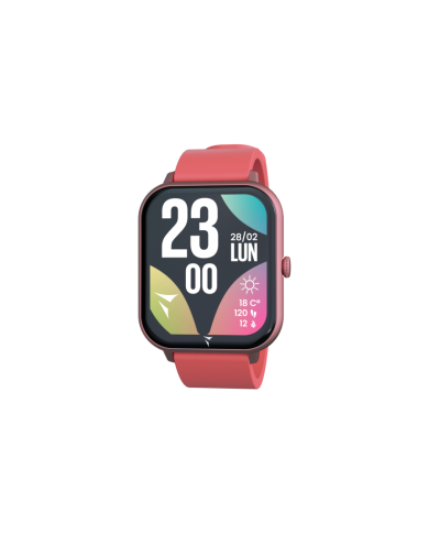 Smartwatch Glow con pochette abbinata - colore rosa dark