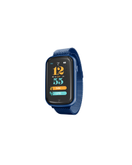 Smartwatch Steps Cassa Blu Cinturino Maglia Milano Blu