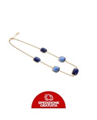 Girocollo Laguna Blu lavanda, blu mare e blu