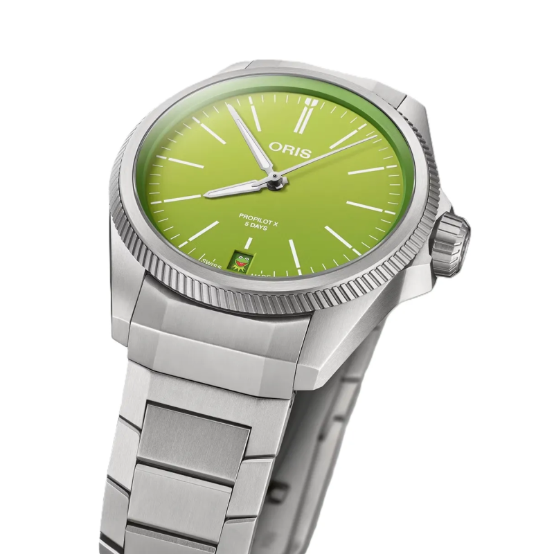 Orologio ORIS ProPilot X Kermit Edition - The Muppets serie Uomo