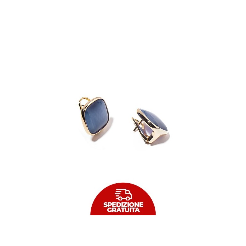 Orecchini Laguna Blu lavanda