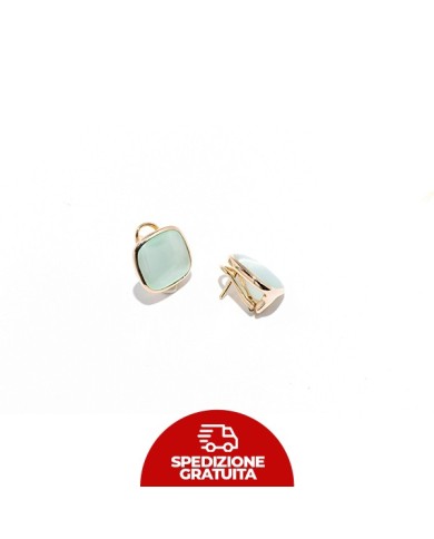 Orecchini Laguna Classici verde acqua